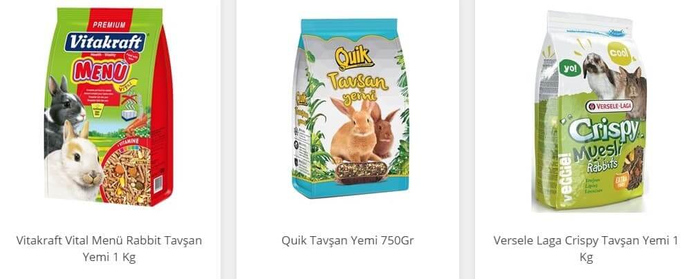 Sağlıklı tavşan beslenmesi ve tavşan yemleri